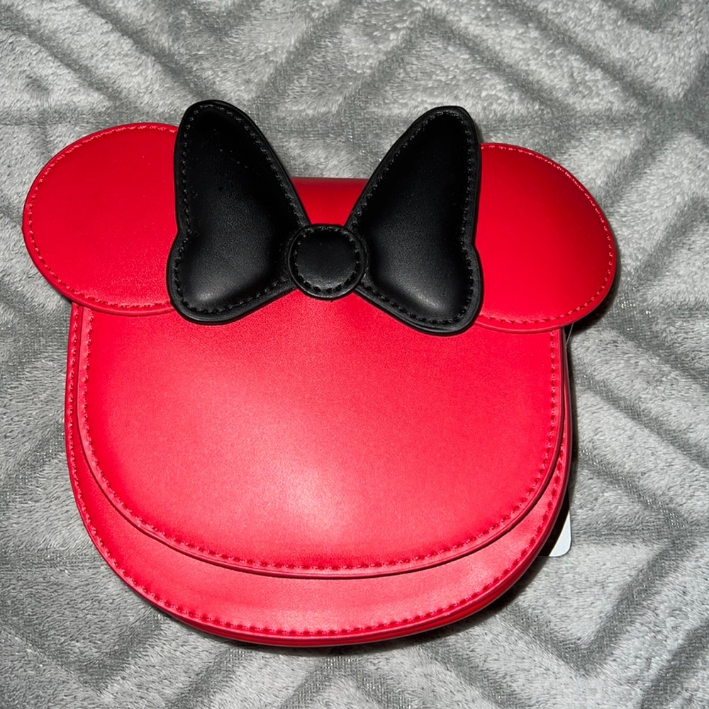 Disney Red Crossbody Bag for Little Girls - Picture 1 of 7